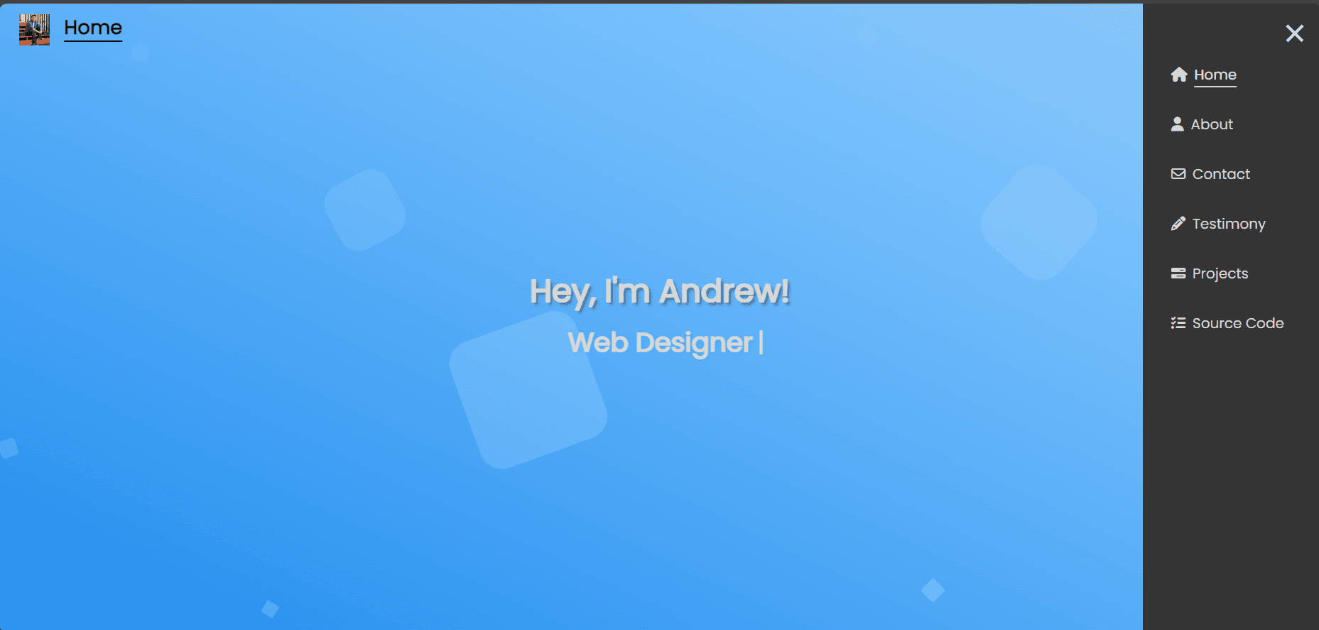 My Website V1 project preview